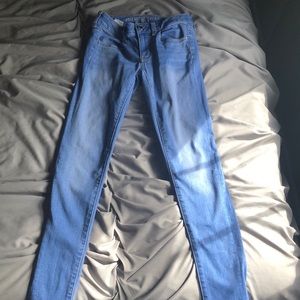 American Eagle Light Blue Skinny Jeans